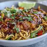 Sesame Chicken Noodle Bowl