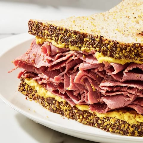Pastrami Rye Sandwich