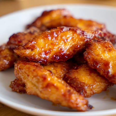 A close-up of a sliced Honey Sriracha Chicken Wrap revealing juicy chicken and colorful vegetables on a rustic plate.