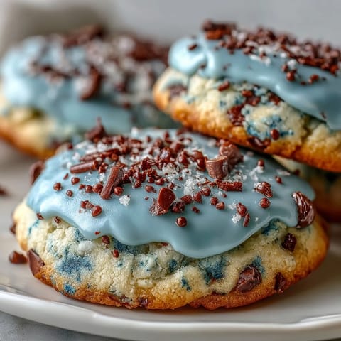 Robins Egg Speckled Cookies