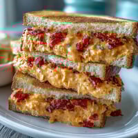 Creamy pimento cheese finger sandwiches with sharp cheddar, perfect for Derby parties and Southern gatherings.  